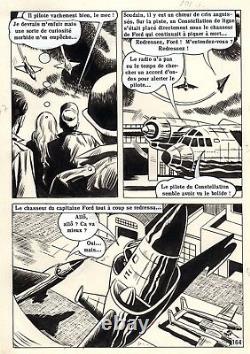 Irving A Tokyo (dessins Miguel Bulto) Planche Originale Aredit Page 164