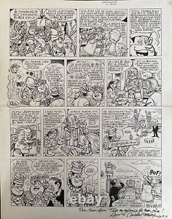 Iznogoud Tabary Goscinny Rare Dessins Originaux Bd Planche Original Drawing