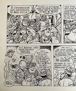 Iznogoud Tabary Goscinny Rare Dessins Originaux Bd Planche Original Drawing