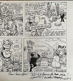 Iznogoud Tabary Goscinny Rare Dessins Originaux Bd Planche Original Drawing