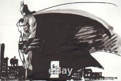JORDI BERNET dessin ORIGINAL BATMAN