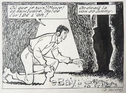 Jean TRUBERT planche originale de MOUSSE ET BOULE Femme d'aujourd'hui 1956
