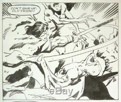 John BUSCEMA planche originale de CONAN THE BARBARIAN Marvel 1984