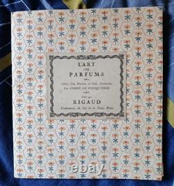 L'Art des Parfums Rigaud 35 dessins 9 planches de Barbier Lepape Marty