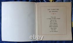 L'Art des Parfums Rigaud 35 dessins 9 planches de Barbier Lepape Marty