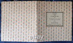 L'Art des Parfums Rigaud 35 dessins 9 planches de Barbier Lepape Marty