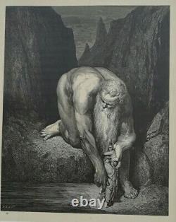 L'ENFER DE DANTE ALIGHIERI Dessins de Gustave DORE 1865 L. HACHETTE Planche N°66