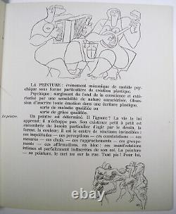 LE CORBUSIER Oeuvre Plastique Volume I ARCHITECTURE DESSINS EO 4 PLANCHES 1938
