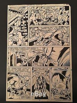 Lot 4 Planches originales comics Marvel & DC US Wenzel Ross AWC JLA