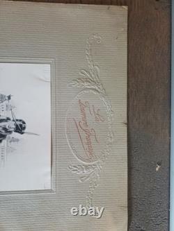 Lot 5 affiches planches mode anciennes Années Folles 1922 la Fourrure francaise