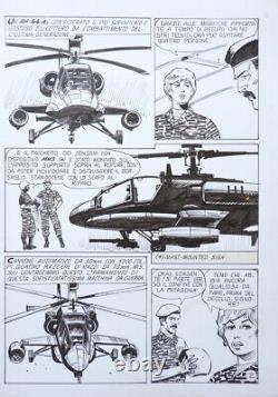 MARRAFFA 30 planches originales dessin érotique Elvifrance érotisme hélicoptère