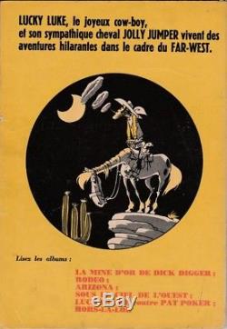 MORRIS L'Elixir du docteur Doxey, dédicace, dessin original, édition originale