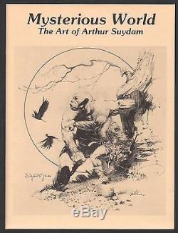 MYSTERIOUS WORLD. The Art of ARTHUR SUYDAM. Portfolio signé & numéroté 1983 -RARE