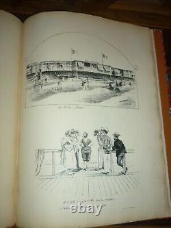 Marseille Revue 1888. Recueil de 62 planches de dessins de Raoul de