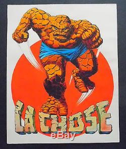 Peintures originales posters 4 Fantastiques Fantastic Four par Jean FRISANO