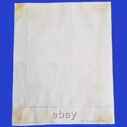 Planche Bande dessinée originale satirique puisée univers d'Agrippine Bretécher