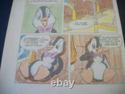 Planche Originale De Norbert Fersen Nestor Le Pingouin Vers 1975 + Cp Nestor