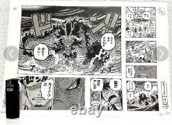 Planche Originale One Piece Eichiro Oda Manga