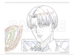 Planche de style dessin original Attack on Titan avec sac coupé Levi