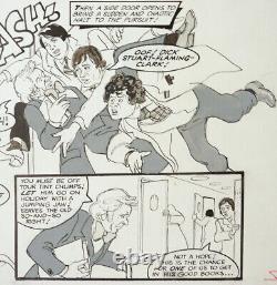 Planche originale DOCTOR IN THE HOUSE dessin de Bill TITCOMBE vers 1975