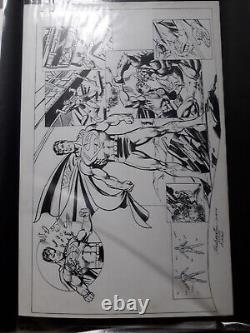 Planche originale John Byrne Josef Rubinstein