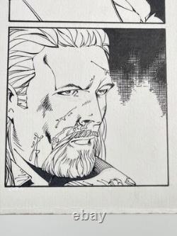 Planche originale Nash #2 Page 2 Allen Martinez Image Comics 1995
