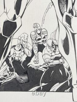 Planche originale Nash #2 Page 2 Allen Martinez Image Comics 1995