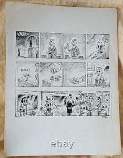 Planche originale Paul Carali