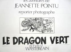 Planche originale de WASTERLAIN dessin original BD journal Spirou
