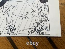 Planche originale de Walli Chlorophylle (Tome 14) Le combat des mages