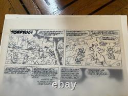 Planche originale de Walli Chlorophylle (Tome 14) Le combat des mages