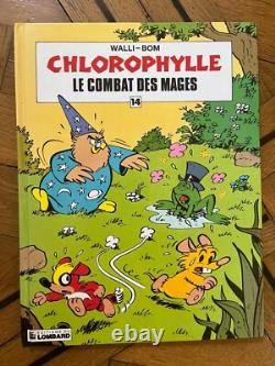 Planche originale de Walli Chlorophylle (Tome 14) Le combat des mages