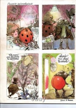 Planche originale dédicacée de René Hausman