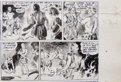 Planche originale dessin de Raymond POÏVET paru dans VAILLANT en 1955 POIVET