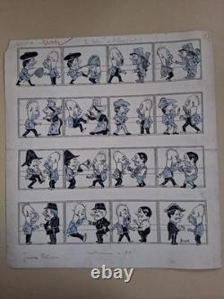 Planche originale signée Black