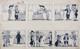 Planche Originales Dessin De Maurice Motet Vers 1910 Clown Cin&eacute;ma Cirque