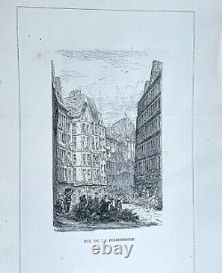 RARE, NOUVEL ALBUM DE PARIS (vers 1870) 95 planches gravures dessins. Lacroix