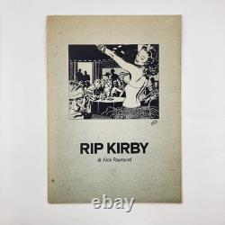 RIP KIRBY di ALEX RAYMOND. PORTFOLIO de 9 PLANCHES. Circa 1970