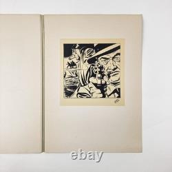 RIP KIRBY di ALEX RAYMOND. PORTFOLIO de 9 PLANCHES. Circa 1970