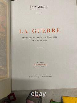 Raemaekers La guerre Dessins Exécutés entre 1914&1915 100 planches Devambez