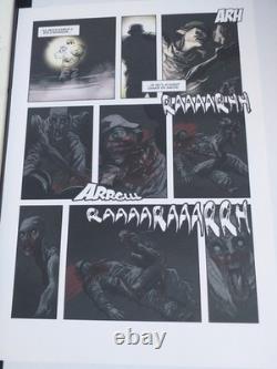 Série de trois planches originales BLOCK 109 par Ronan Toulhoat