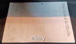 Studios Peyo Planche, dessins originaux, mine de plomb, les Schtroumpfs