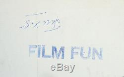 Terry Thomas Planche originale par Terry WAKEFIELD pour Film-Fun année 1958