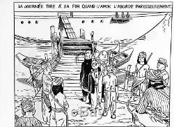 Theodore Poussin Exceptionnel Diptyque 41&42 Le Dernier Voyage D'amok (le Gall)