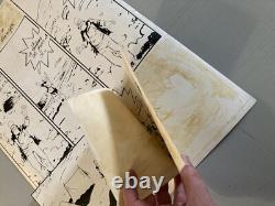 Très Belle Planche Originale 1978 Pierre De Winninger La Pyramide Oubliée Dessin