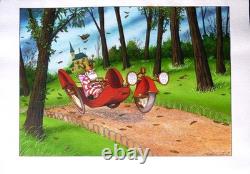 Turf/La nef des Fous/Dessin original publié (Bernard Thierce) planche originale