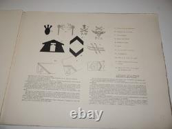 UNIFORMES MILITAIRES 1914-1916 Planches par Charles BRUN AVEC DESSIN ORIGINAL