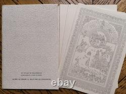 Voyage de Charlemagne à Jérusalem. Ill. MINCET + suite, dessin, litho, planche