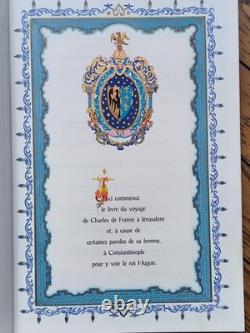 Voyage de Charlemagne à Jérusalem. Ill. MINCET + suite, dessin, litho, planche
