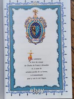 Voyage de Charlemagne à Jérusalem. Ill. MINCET + suite, dessin, litho, planche